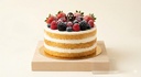 Gâteau Nu aux Fruits Rouges
