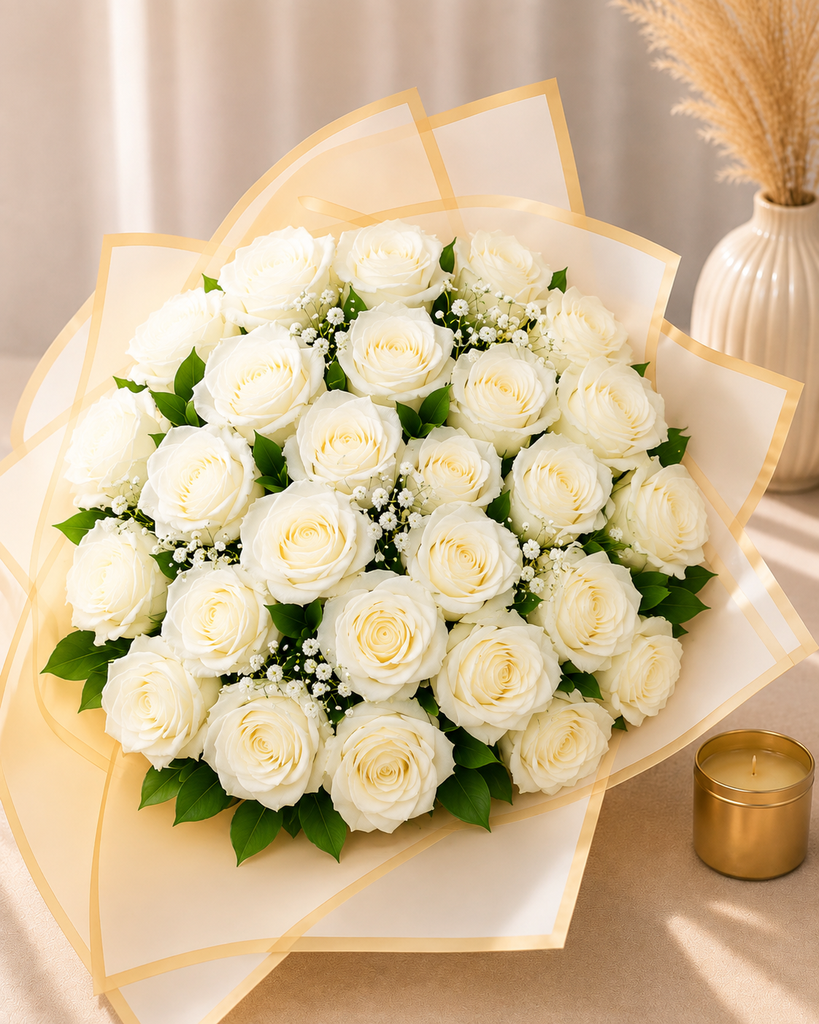 Bouquet de fleurs naturelles