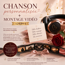 Chanson personnalisée + Montage vidéo