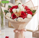 Bouquet de fleurs artificielles