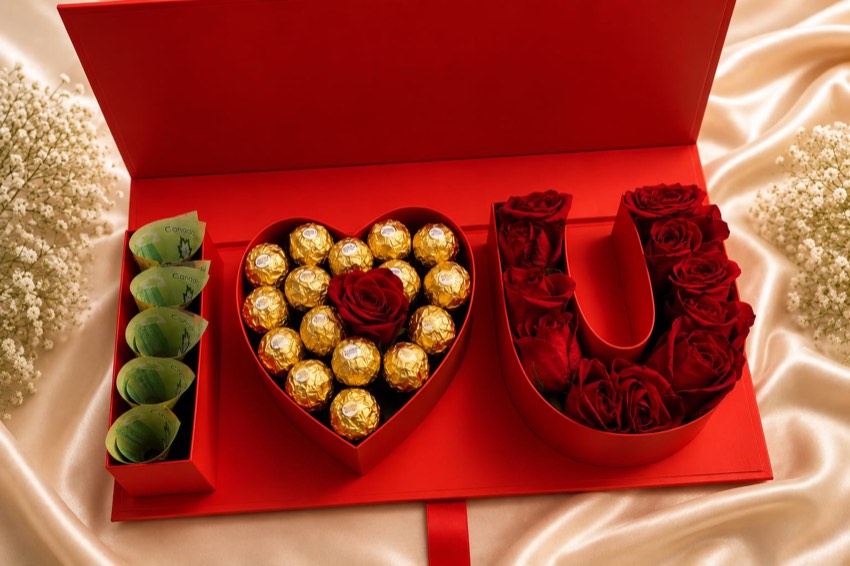 Box Cœur « I ♥ U »
